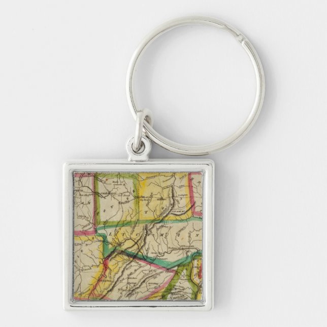 Pennsylvania 1818 Edition Keychain (Front)