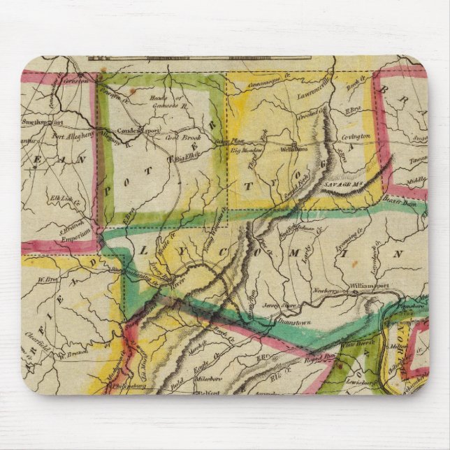 Pennsylvania 1818 Edition Mouse Pad (Front)
