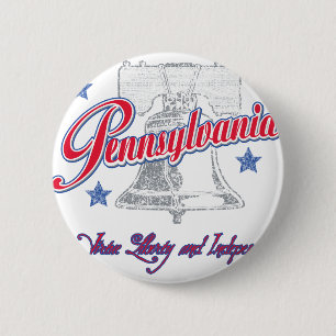 Pennsylvania 2 Inch Round Button