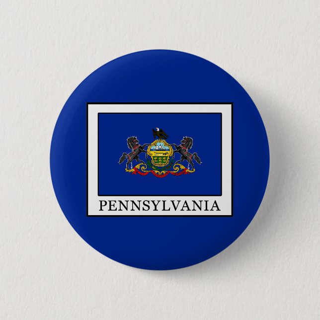 Pennsylvania 2 Inch Round Button (Front)