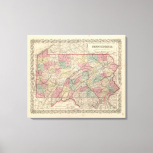 Pennsylvania 4 canvas print