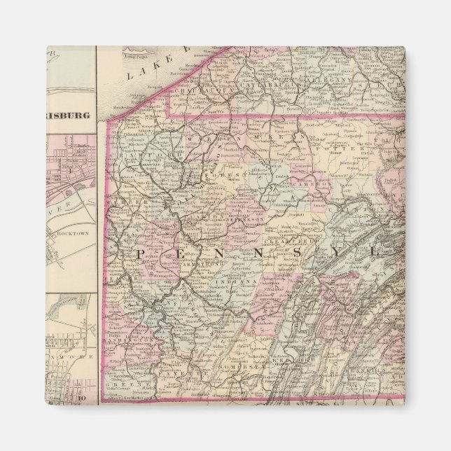 Pennsylvania 4 magnet (Front)