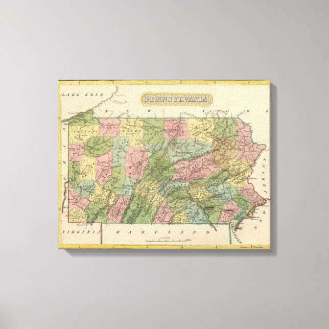 Pennsylvania 5 canvas print (Front)