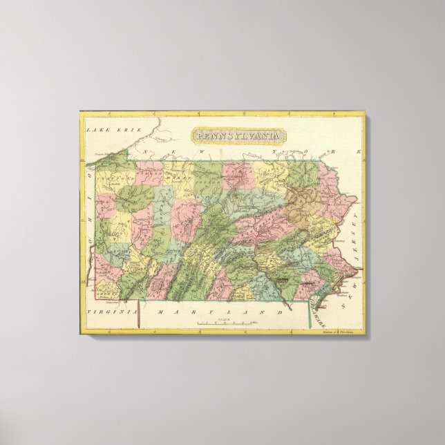 Pennsylvania 5 canvas print (Front)