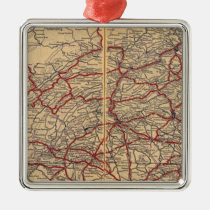 Pennsylvania 5 metal ornament