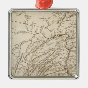 Pennsylvania 5 metal ornament