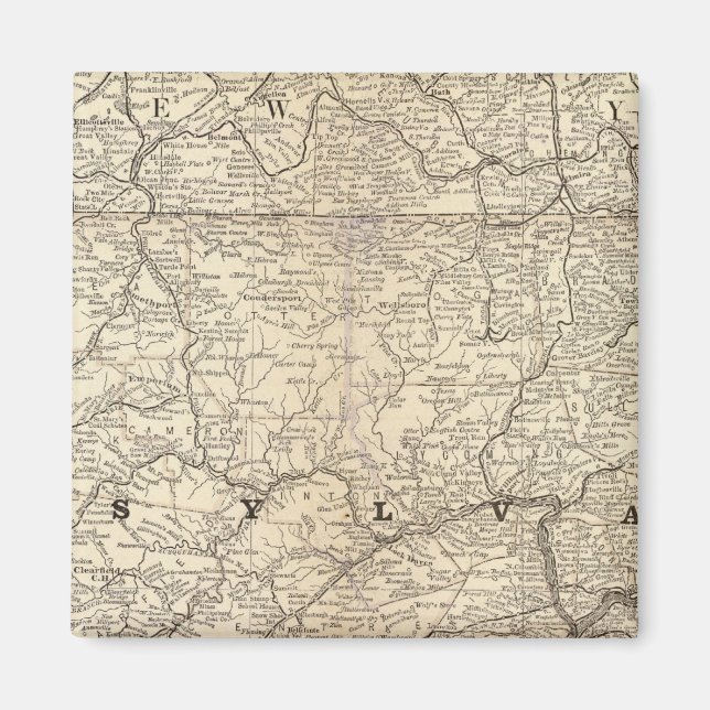 Pennsylvania 9 magnet (Front)