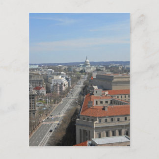 Pennsylvania Ave Capitol Building Washington DC 02 Postcard