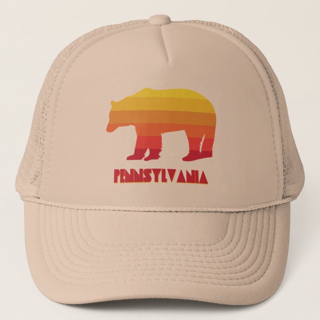 Pennsylvania Bear Trucker Hat (Front)