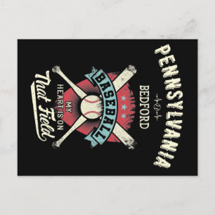 Pennsylvania Bedford Baseball Postcard