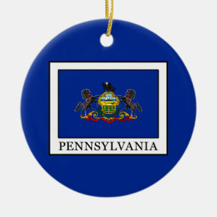 Pennsylvania Ceramic Ornament
