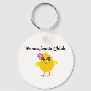 Pennsylvania Chick Keychain