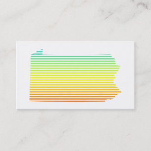 pennsylvania chill fade business card
