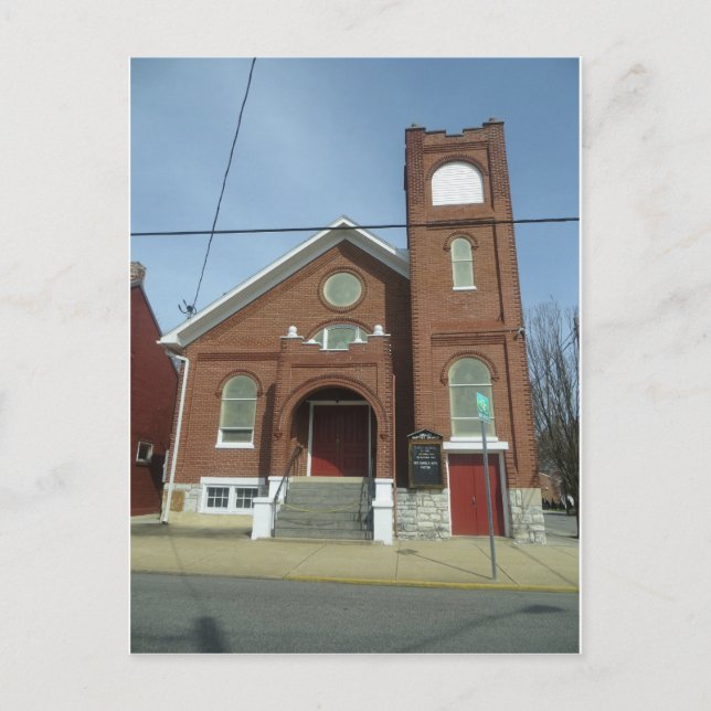 Pennsylvania Church Postcard (Front)
