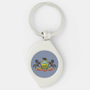 Pennsylvania Coat of Arms Keychain