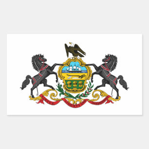 Pennsylvania coat of arms sticker