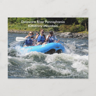Pennsylvania Delaware River Kittatinny Mountain Postcard