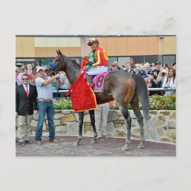 Pennsylvania Derby Winner - McKenzie Postcard (Front)