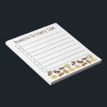 Pennsylvania Dutch Amish Food Grocery To Do List Notepad<br><div class="desc">Illustration features classic Amish and Pennsylvania Dutch food favourites including: whoopie pies, chicken pot pie, soft pretzels, gingersnap cookies, chow chow relish, apple butter, shoo fly pie, and apple dumplings. Great for your favourite foodie, or any fan of PA Dutch cuisine! This Amish food design is also available on other...</div>