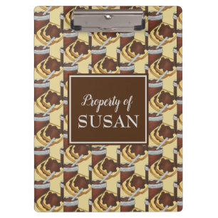 Pennsylvania Dutch Canned Apple Butter Amish Food Clipboard