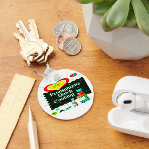 "PENNSYLVANIA DUTCH COOKING" KEYCHAIN