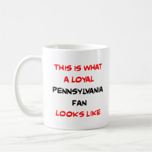 pennsylvania fan, loyal coffee mug