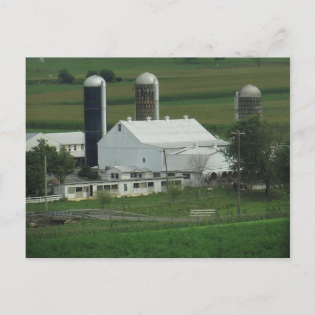 Pennsylvania Farm Postcard (Front)
