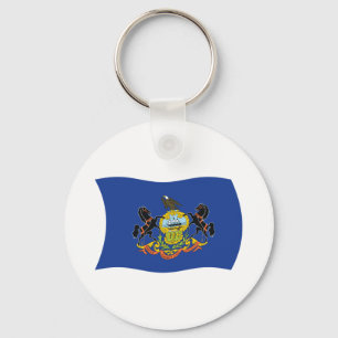 Pennsylvania Flag Keychain