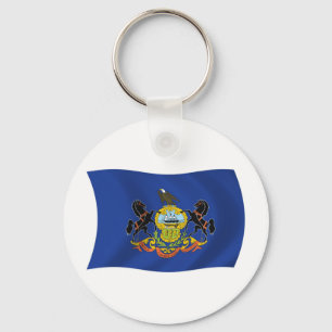 Pennsylvania Flag Keychain