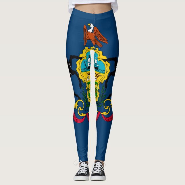 Pennsylvania flag leggings (Front)