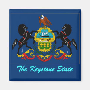 Pennsylvania Flag Magnet