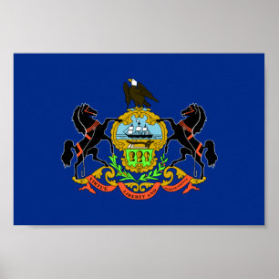 Pennsylvania Flag Poster