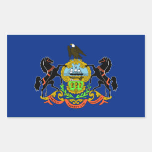Pennsylvania Flag Sticker