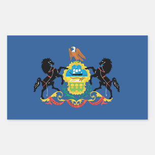 Pennsylvania Flag Sticker