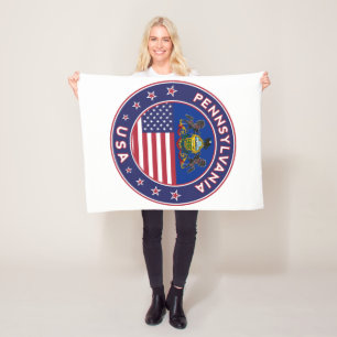 Pennsylvania Fleece Blanket