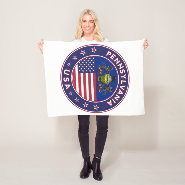 Pennsylvania Fleece Blanket (In Situ)