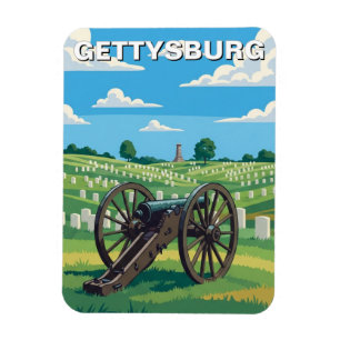 Pennsylvania Gettysburg Travel Magnet