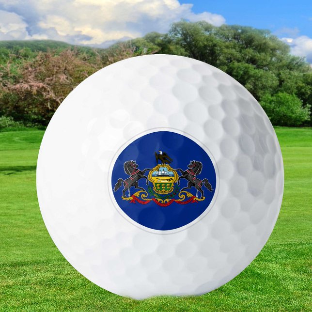 Pennsylvania Golf Balls, state Flag / Patriots Balls (Creator Uploaded)