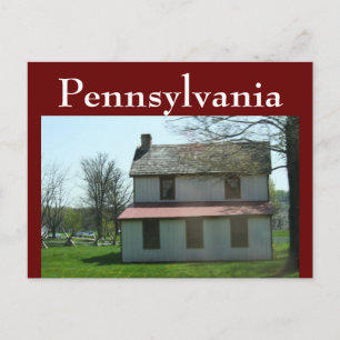 Pennsylvania Historical Home Postcard