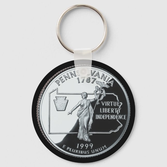 PENNSYLVANIA KEYCHAIN (Front)