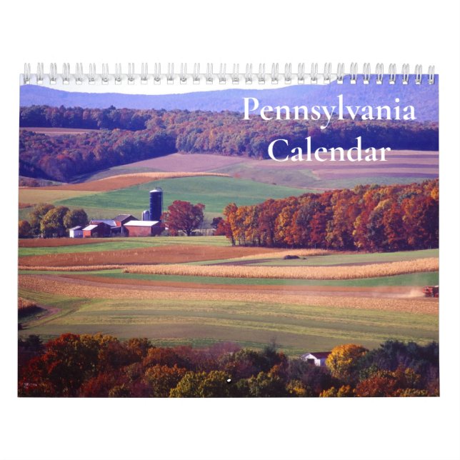 Pennsylvania Lancaster County Calendar 2024 (Cover)