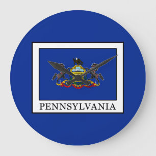 Pennsylvania Large Clock