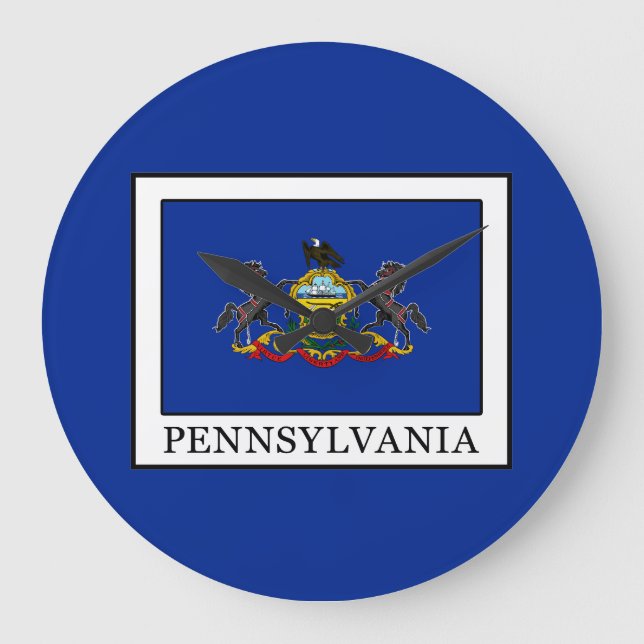 Pennsylvania Large Clock (Front)