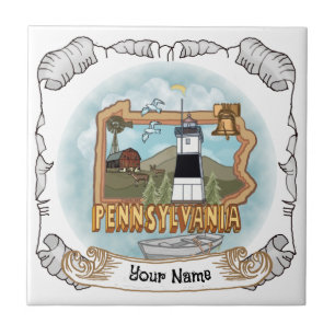 Pennsylvania Lighthouse Tile