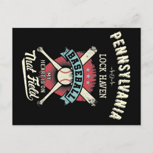 Pennsylvania Lock Haven Baseball Postcard