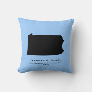 Pennsylvania Love Throw Pillow