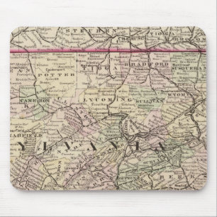 Pennsylvania, Maryland, New Jersey, Delaware Mouse Pad