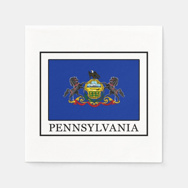 Pennsylvania Napkin (Front)