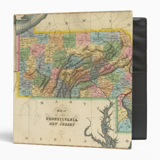 Pennsylvania, New Jersey 2 Binder (Front/Inside)