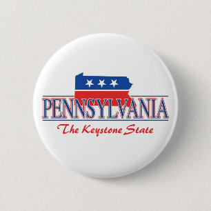 Pennsylvania Patriotic Buttons
